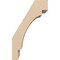 Ekena Millwork 5-inch W x 6-inch D x 10-inch H Merced Rough Cedar Woodgrain TimberThane Knee Brace, Primed BRCUR05X06X10MRCRCPR - alternate 3